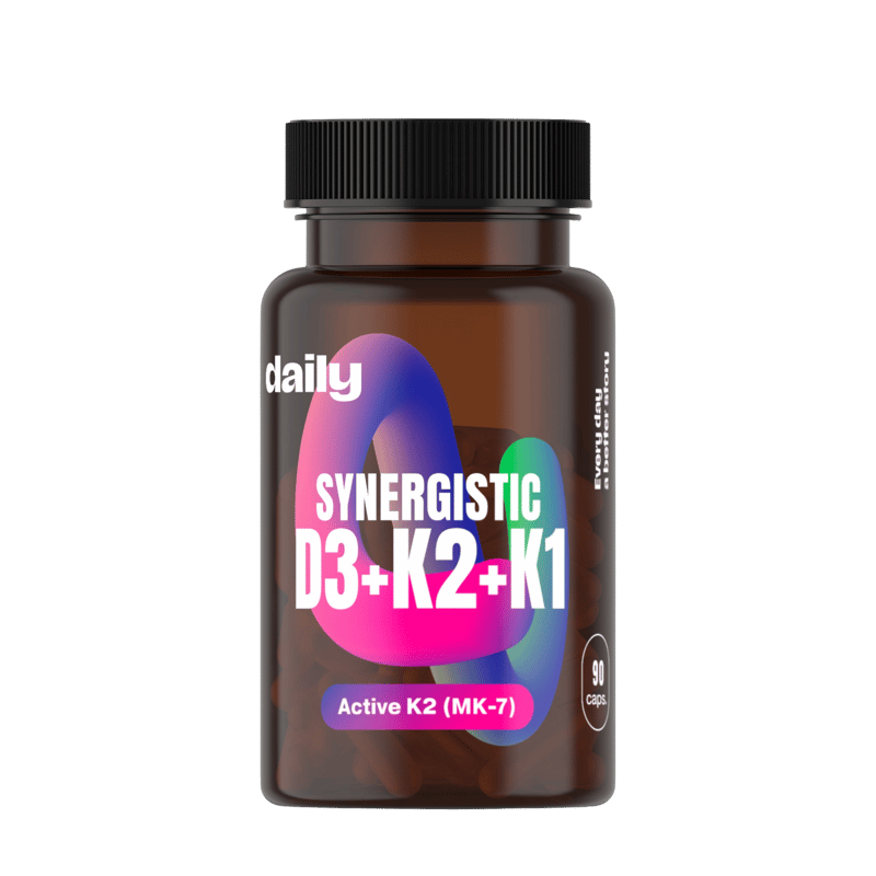 Daily Harmonisch kombiniertes Vitamin D3 + K2 + K1