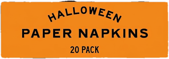Marks & Spencer Halloween-Papierservietten, 20 Stück + 1 Stück gratis