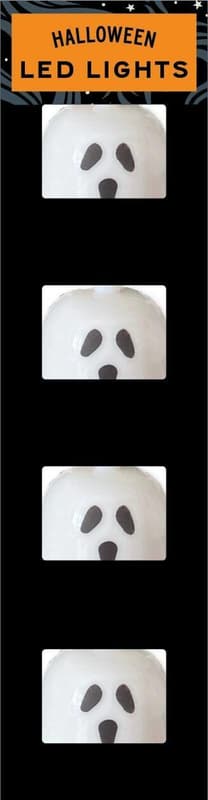 Marks & Spencer Halloween LED-Lichter in Gespenstform, 4er-Pack