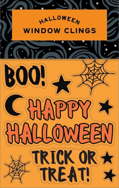 Marks & Spencer 12 Halloween-Fenster-Haftbilder