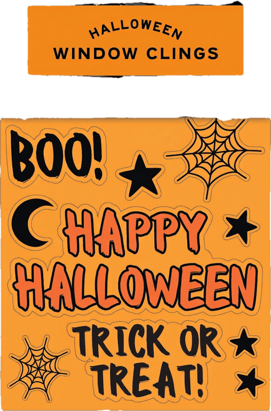 Marks & Spencer 12 Halloween-Fenster-Haftbilder
