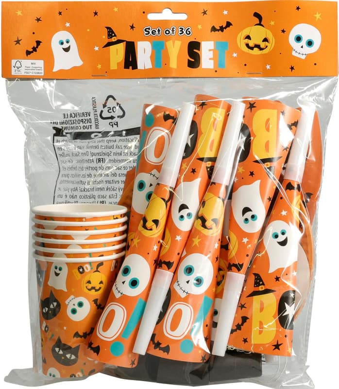 36-Piece Halloween Party Set