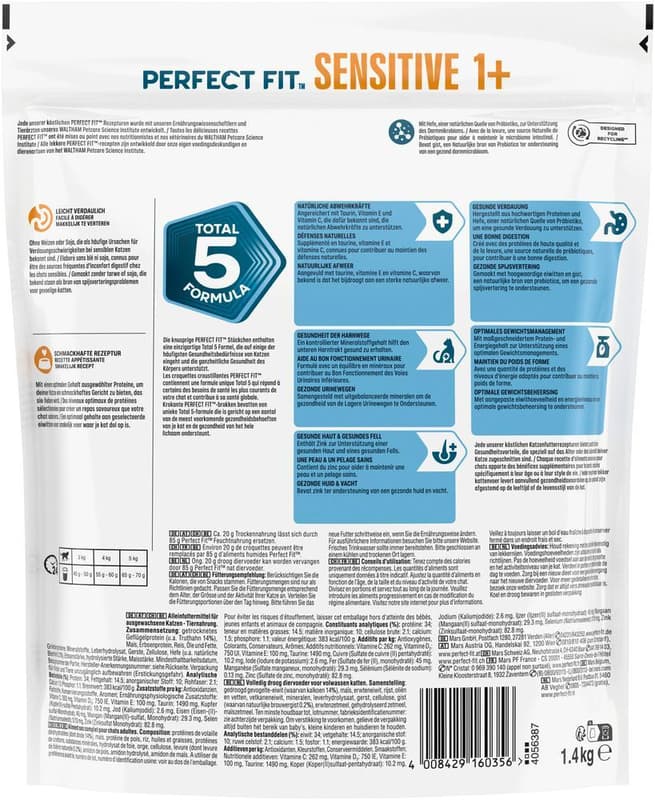 Perfect Fit™ Katze Trocken Anti Hairball mit Huhn 1,4kg
