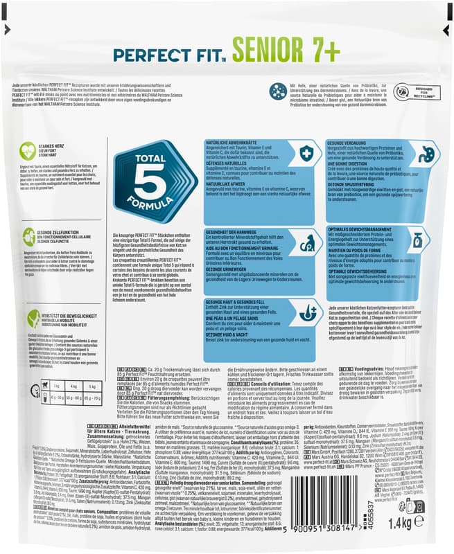 Perfect Fit™ Katze Trocken Senior 7+ Huhn 1,4kg