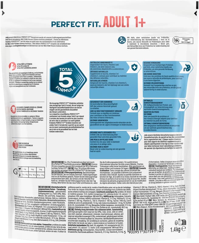 Perfect Fit™ Katze Trocken Adult mit Huhn 1,4kg