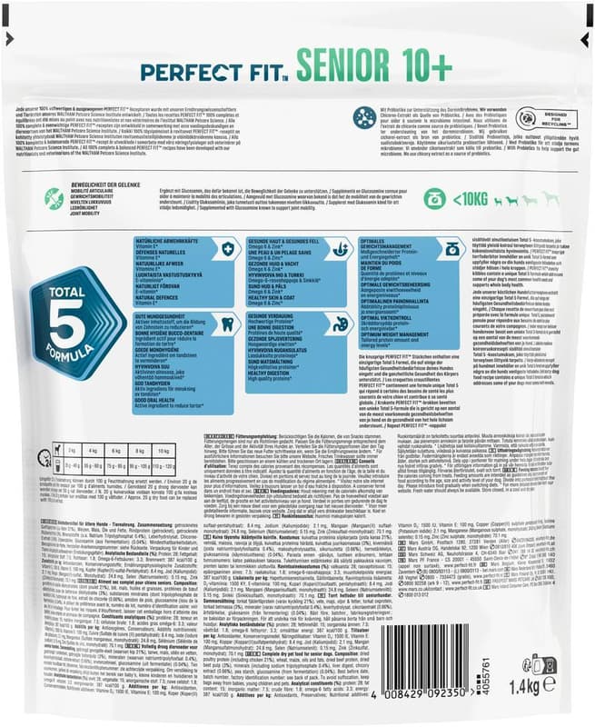 PERFECT FIT™ Hund Trocken Senior mit Huhn 1,4kg