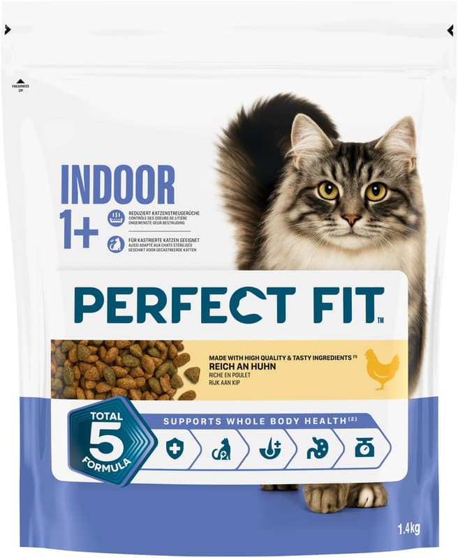 Perfect Fit™ Katze Trocken Indoor mit Huhn 1,4kg