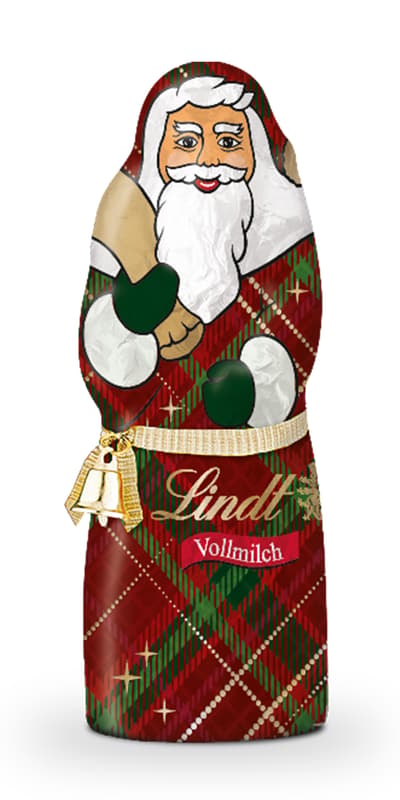Lindt Weihnachtsmann Design Edition Karo