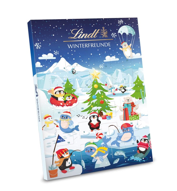 Lindt Winterfreunde Adventkalender