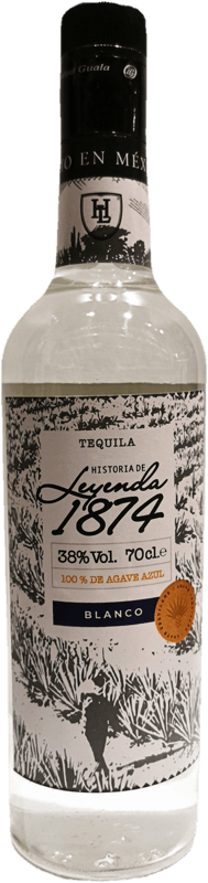 Tequila Historia de Leyenda 1874 Blanco