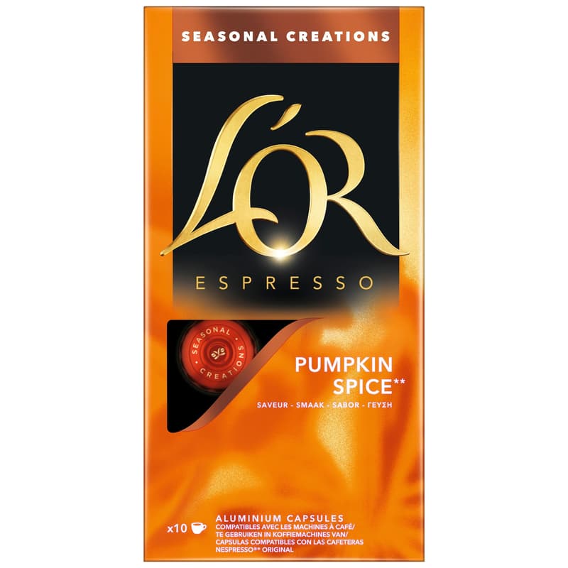 L'OR Espresso Kapseln Seasonal Creation Pumpkin Spice