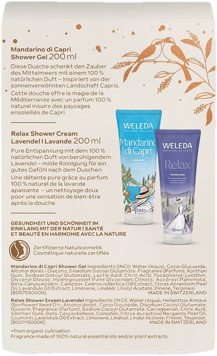 Weleda Geschenkset Mandarino & Relax