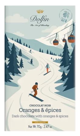 Dolfin Chocolat Noir aux oranges confités et épices