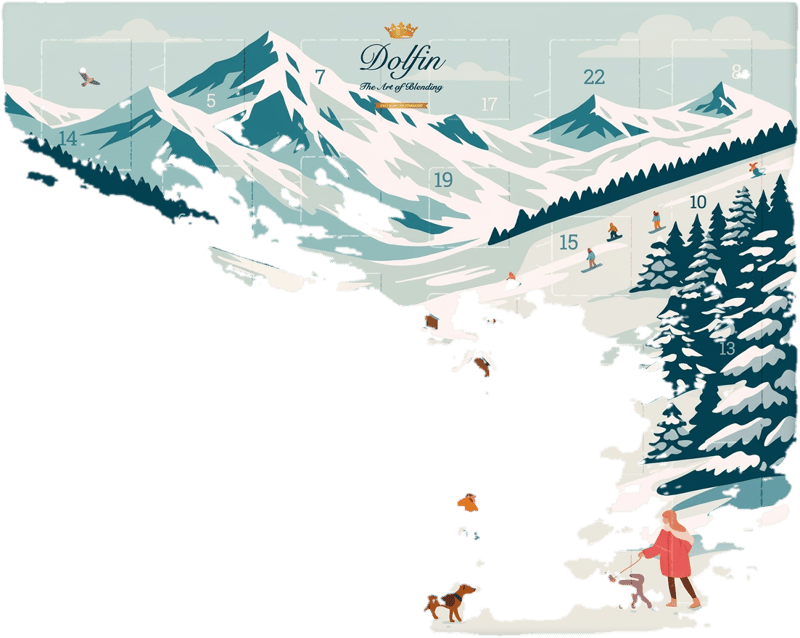 Dolfin Calendrier de l’avent Advent Calendar