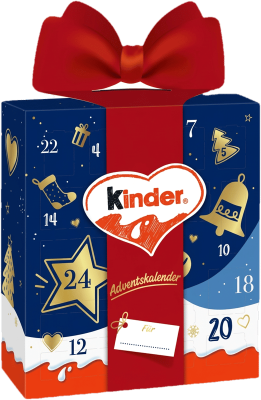 Kinder Mix Geschenk-Adventkalender