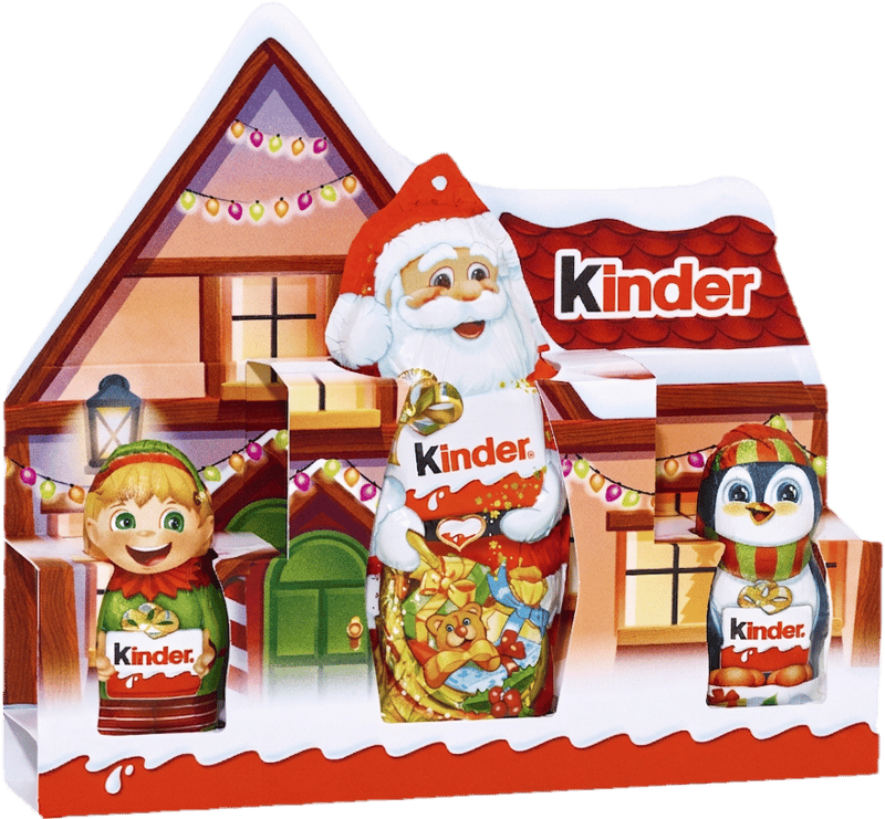 Kinder Hohlfiguren 3er Set