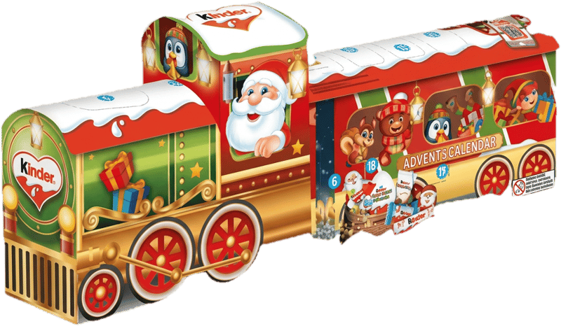 Kinder Mix 3D-Zug Adventkalender