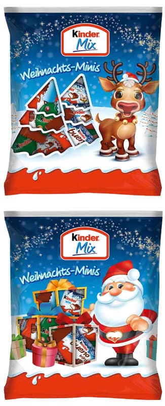 Kinder Mix Weihnachts-Minis