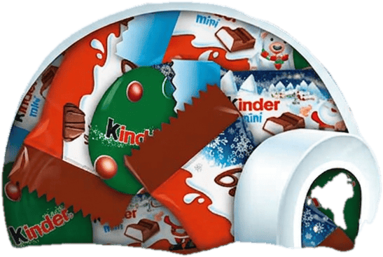 Kinder Mix Weihnachts-Minis