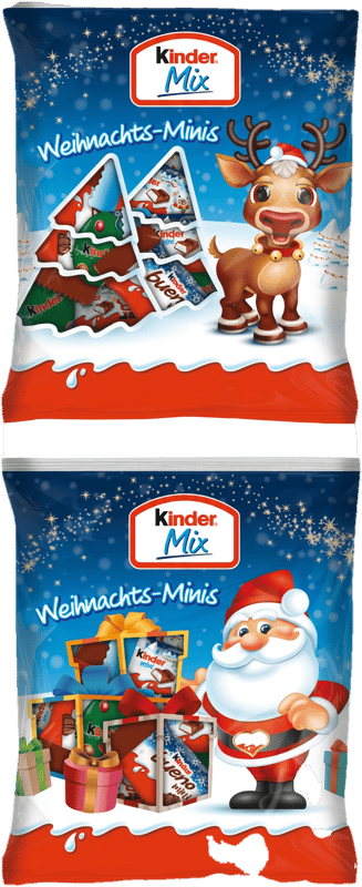 Kinder Mix Weihnachts-Minis