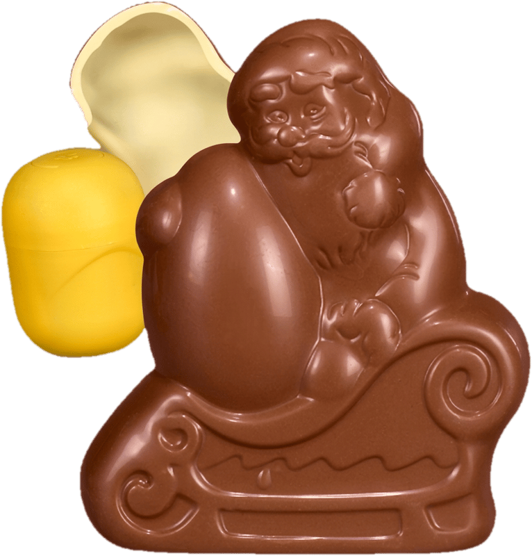 Kinder Überraschung Weihnachtsmann mit Ei