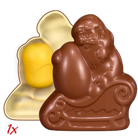 Kinder Überraschung Weihnachtsmann mit Ei