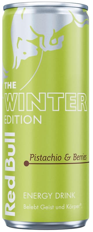 Red Bull Energy Drink Winter Edition Pistachio & Berries (Single-use Deposit)