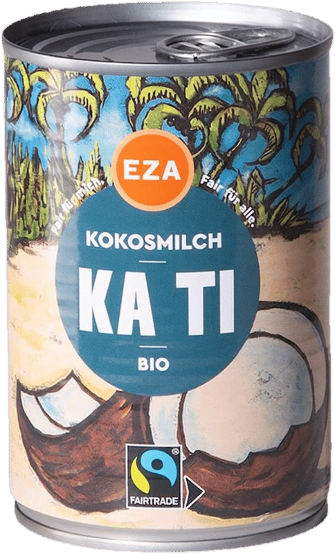 EZA BIO Fairtrade Kokosmilch Ka Ti