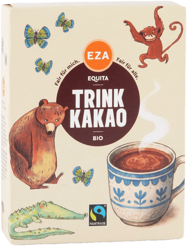 EZA BIO Fairtrade Trinkkakaopulver Equita