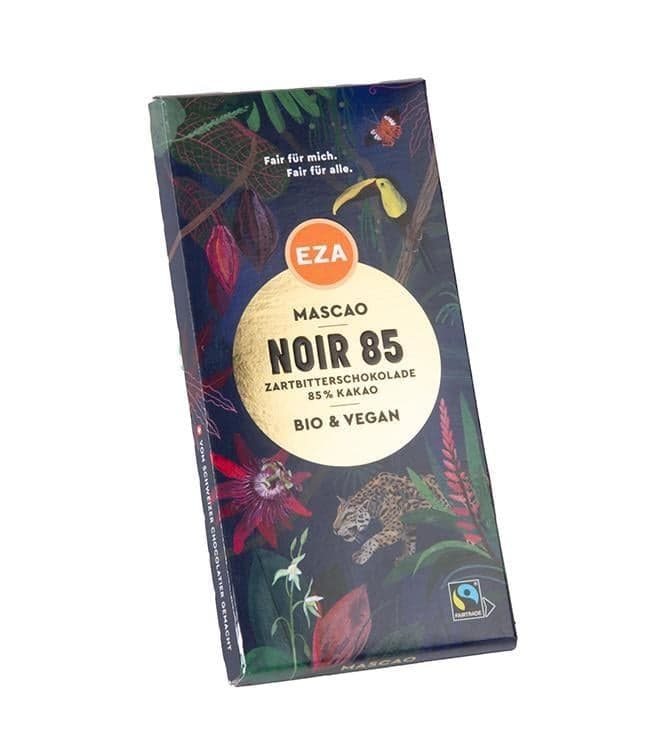 EZA BIO Fairtrade Schokolade Mascao-Noir 85%