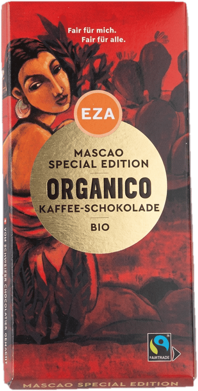 EZA BIO Fairtrade Kaffee-Schokolade Organico