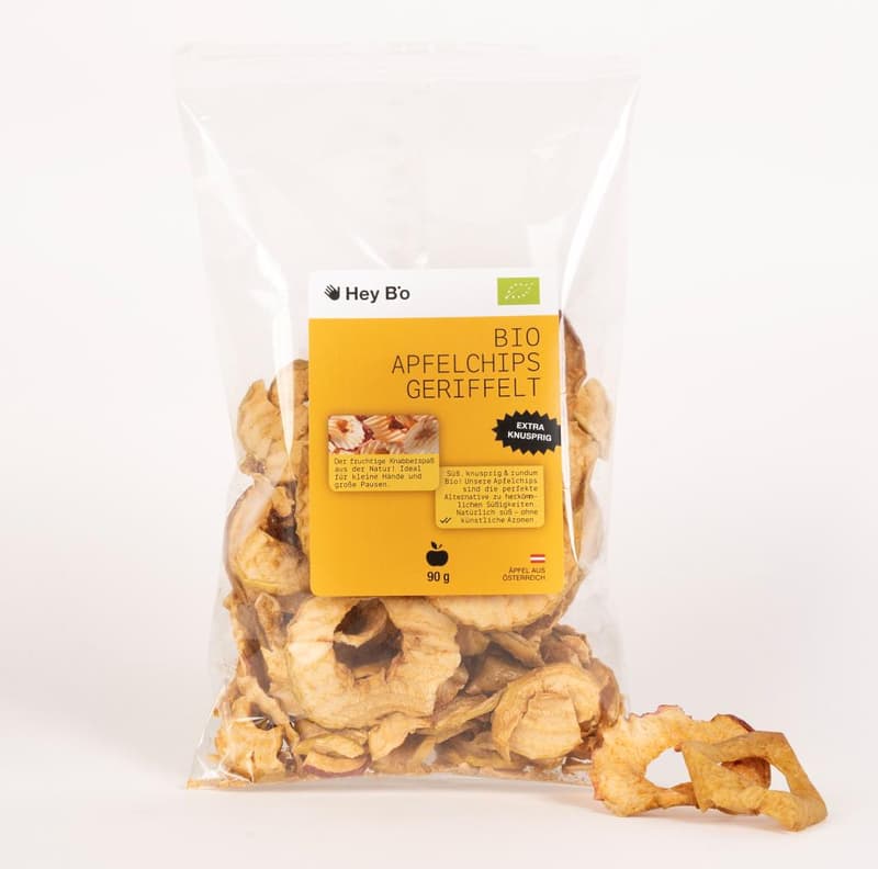 Hey B. o Organic Crinkle Cut Apple Chips