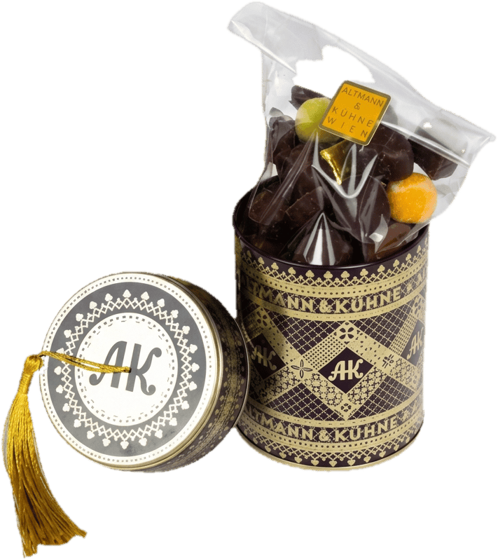 Altmann & Kühne Liliput Konfekt Dose Art Deco