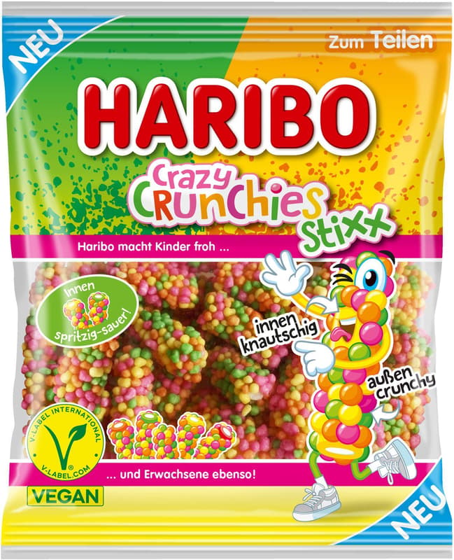 Haribo Crazy Crunchies Stixx