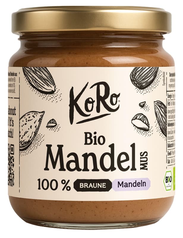 KoRo BIO Braunes Mandelmus