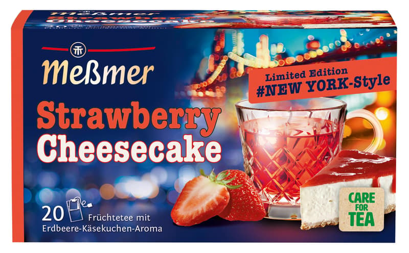 MEßMER Strawberry Cheesecake Tea Bags