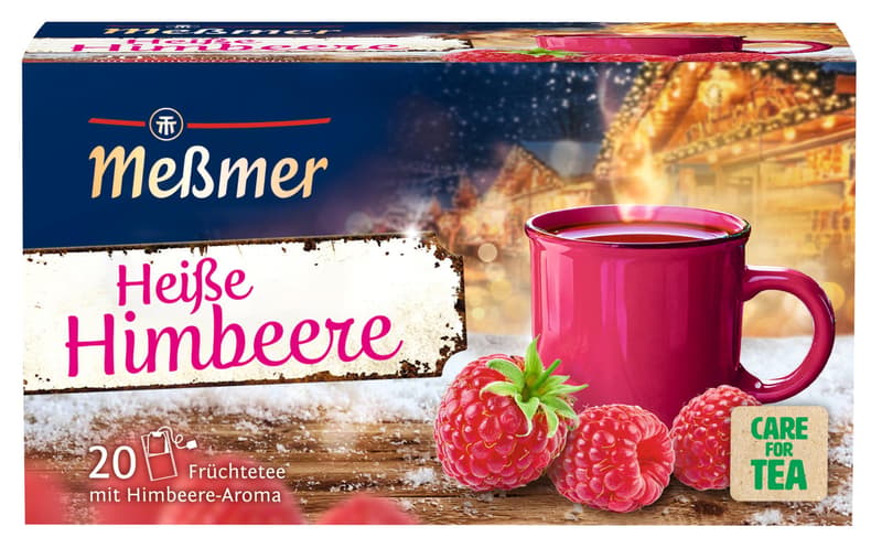 MEßMER Hot Raspberry Tea Bags