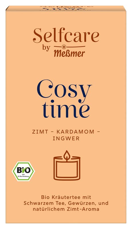 MEßMER Organic Cosy time Cinnamon - Cardamom - Ginger Tea Bags