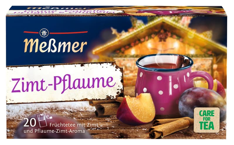 MEßMER Cinnamon Plum Tea Bags