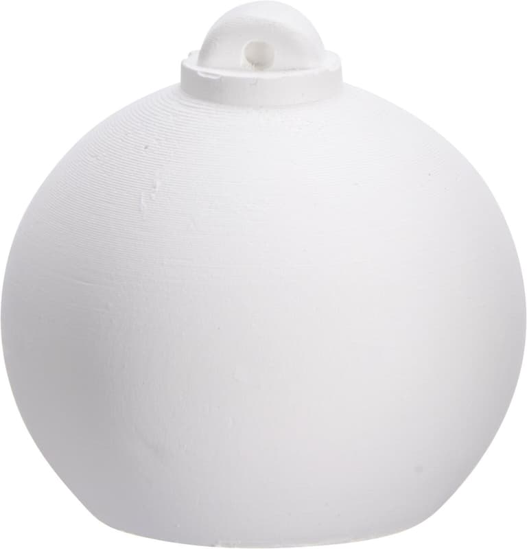 Christmas bauble painting set 11-piece Ø 6 cm, plaster