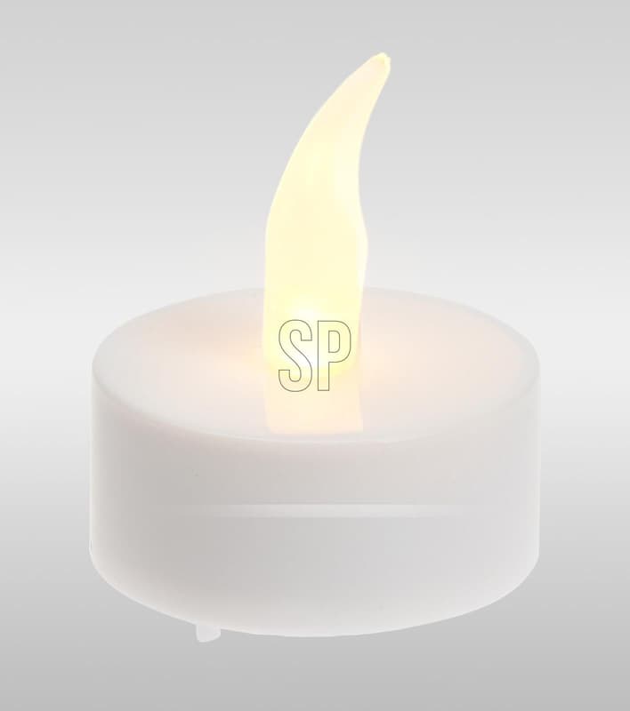 LED tea lights 24 pcs Ø 38 × 18 mm