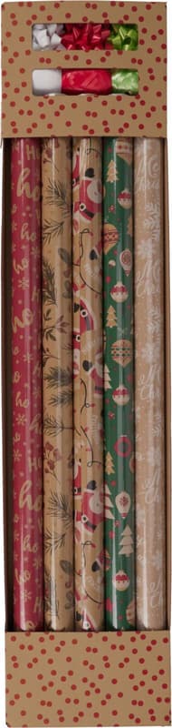 Christmas wrapping paper set 11-piece 70 × 200 cm, paper