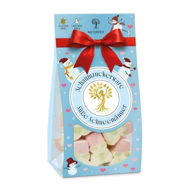 Marshmallow Süße Schneemänner