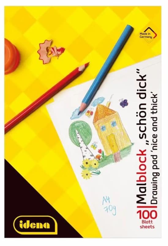 Idena Malblock nice and thick 100 sheets 70g/m² DIN A4