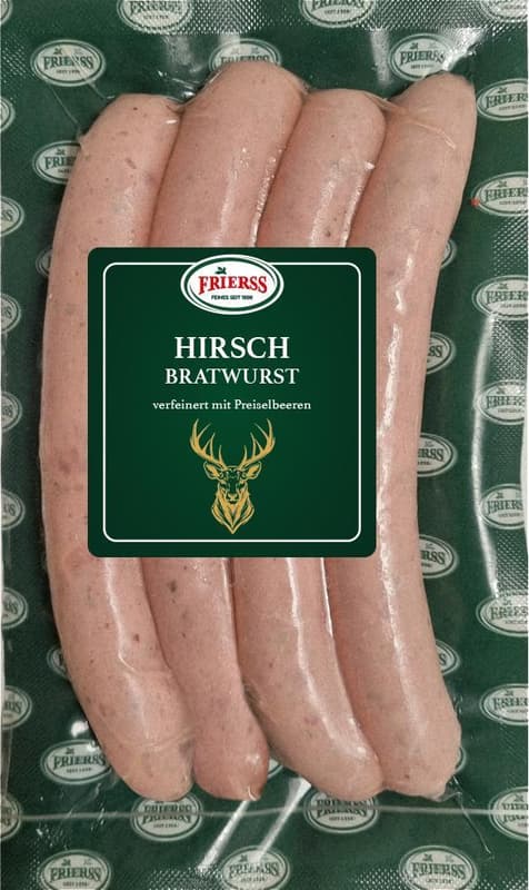 Frierss Hirschbratwurst