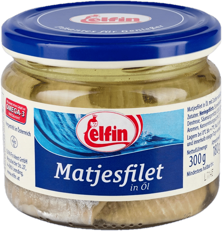Elfin Matjesfilet nordische Art in Öl