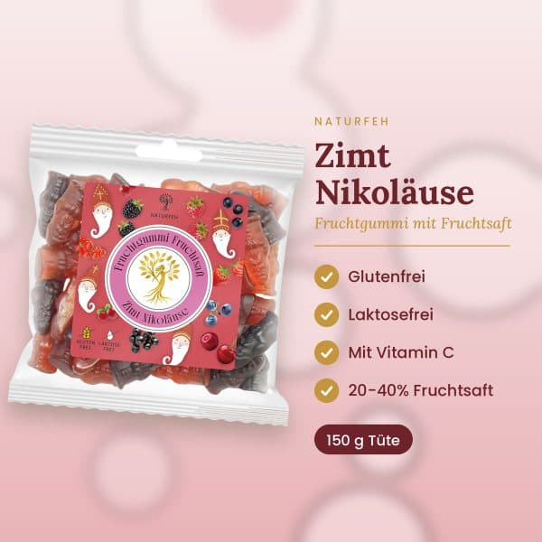 Fruchtgummi Zimt Nikoläuse