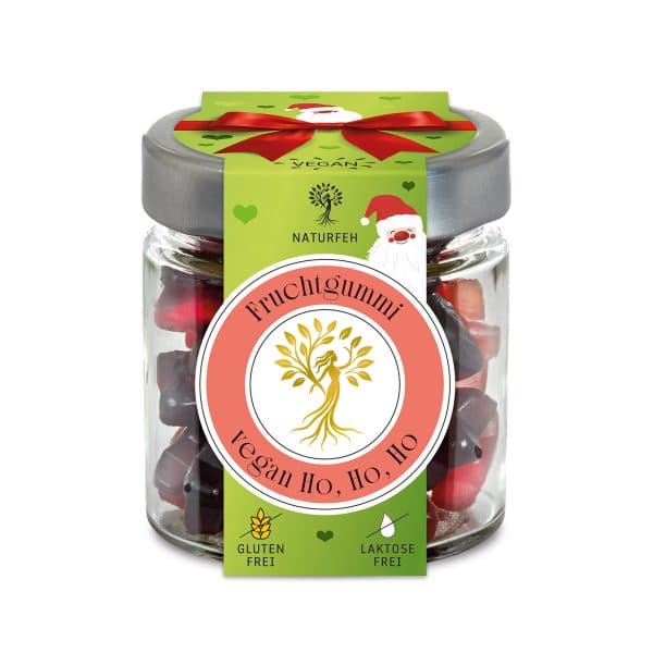 Fruchtgummi Glas Ho Ho Ho Vegan