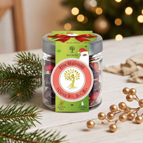 Fruchtgummi Glas Ho Ho Ho Vegan