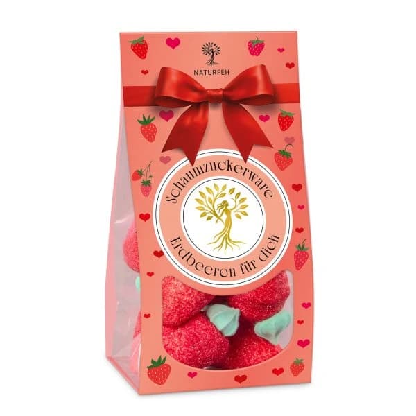 Marshmallow Erdbeeren für Dich